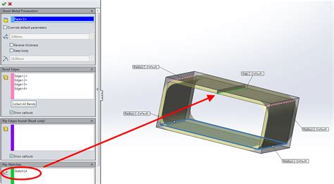 convert step file to sheet metal solidworks|rip SolidWorks.